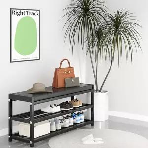 철제 현관 벤치 신발장/수납장/벤치형/아파트/슈즈렉/보관함/의자/선반/편한/펜션/운동화