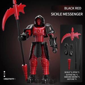 사이스 메신저는 다관절이 있고 조립된 무기가 있는 탈부착 및 이동이 사용 장난감 로봇 모델입니다.