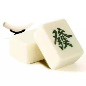 마작 세트 전통 44 보드 술자리 게임 여행용 휴대용 아이보리