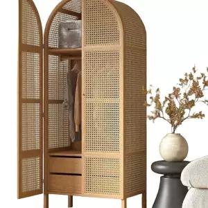 원목 옷장 양문형 삼나무 단문형 북유럽풍 우드 북유럽 양문