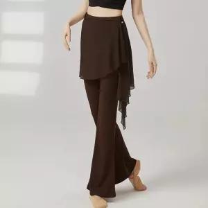 신축성 퍼플핑크 S 판매 스트레칭 무용 발레 라인댄스복 팬츠 부츠컷 디자