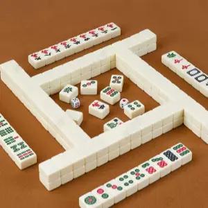 마작 세트 일본 주사위 포함 술자리 가정용 전통 여행용