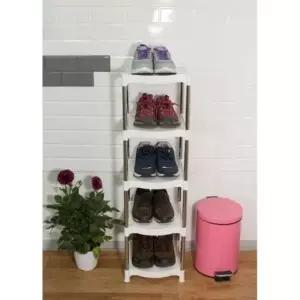 수납 갤러리 오픈 신발장 -5단