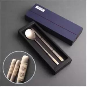 스승의날선물 방짜유기수저 겹경사희 1인용 무병다복방짜수저세트