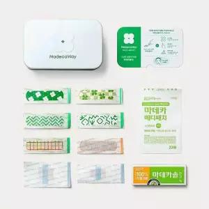 마데카웨이 케어키트(중형) (마데카솔 연고 패치 46매입 밴드 58매입) 학교 가정 구급용품