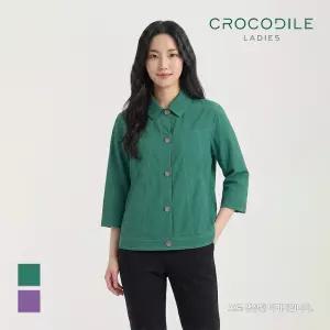 [크로커다일레이디] 스티치 7부 캐주얼 자켓_CLCMJK202