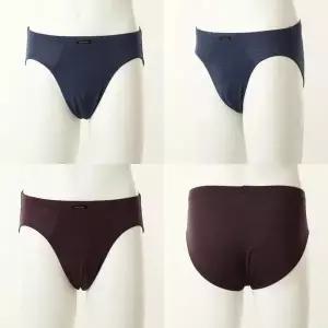 [비너스](정상) 2매입 모달 폴리 마름모 자카드 남성 삼각팬티 2세트_C VMP4194_2C_C