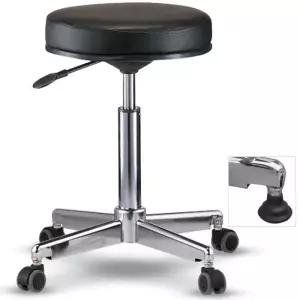 진영가구 CA-02 진찰용 C형 블랙 고정 진료의자 이동식 용의자 병원 용체어 체어