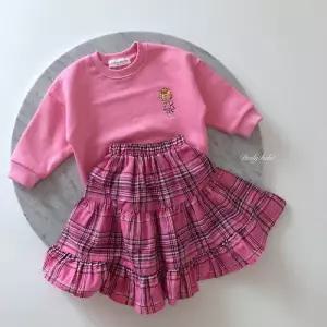 팜므 유아 여아 데일리베베 체크스커트설날