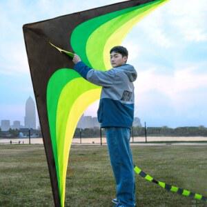 대형 날리기 어른 4단 요정 연날리기 변속 독수리연 풀리 실타레 가오리연