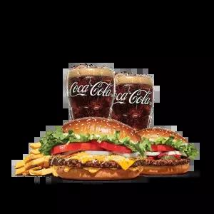 버거킹 콰트로치즈와퍼+와퍼주니어+콜라R+콜라R+프렌치프라이L