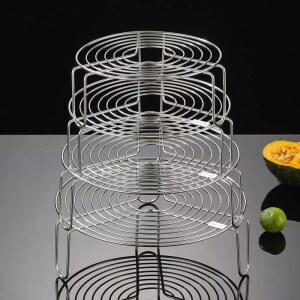 304 스텐 받침대 오븐 다리 16CM 낮은 삼발이 스탠 찜채반 트레이