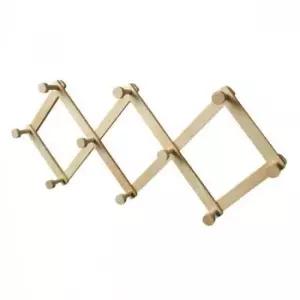 [생활] 자바라형 원목 옷걸이 행거 옷정리 수납 옷장 정돈용