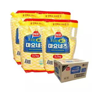 해표 고소한 골드 마요네즈 3.2kg X  4개