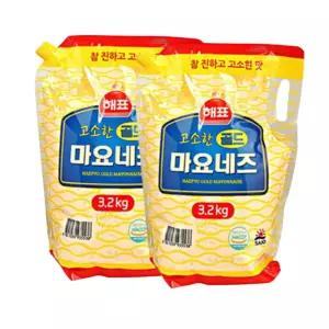 해표 고소한 골드 마요네즈 3.2kg X 2개