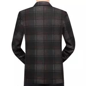 하프 캐주얼 양복 남자하프코트 다이발 싱글 코트 상의 플레이보이 봄가을 슬림 ible1