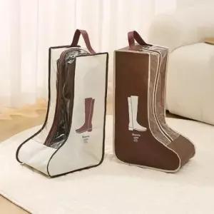 [생활] 신발 정리 수납함 롱부츠 보관용 슈즈케이스 큰 보호 커버