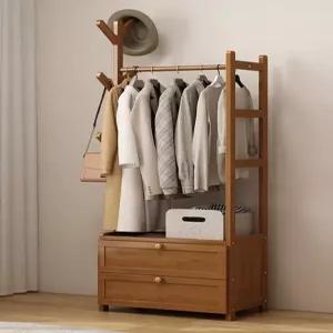 키 낮은 옷장 원룸 작은 장롱 소형 빌라 드레스룸 미니 틈새 원목 스탠딩 옷걸이