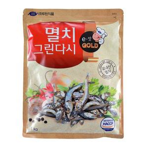[ 두원식품 ] 멸치 그린다시 1kg (낱개) / 조미료