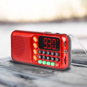 미니 효도 라디오 소형 충전식 휴대용 효도라디오 효디오