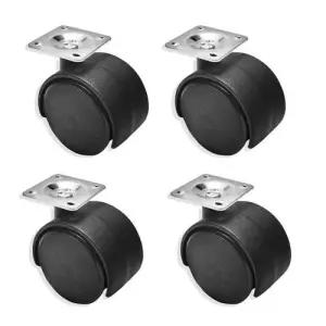 발통 회전 가구 서랍 바퀴 4개 운반구 WFMGG1N