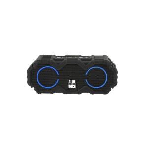 알텍 랜싱 라이프재킷 미니 조명이 있는 방수 블루투스 스피커, 수영장, 해변, 하이킹, 스포츠, 캠핑, 16시간 플레이타임, 물속에 떠 휴대용 무선 스피커