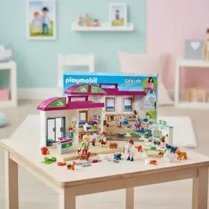 플레이모빌 테이크어롱 동물병원 블럭놀이 역할놀이 블록 만들기 피규어 70146 (80P)