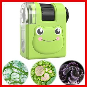 LED 손전등과 80x 미니 현미경 휴대용 포켓 소녀와 소년을위한 크리스마스 생일 선물