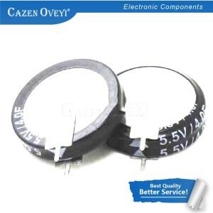 단추 타입 P6MM 슈퍼 캐패시터 5.5V 4F V 5R5405V 5.5V4.0F  로트당 1 개