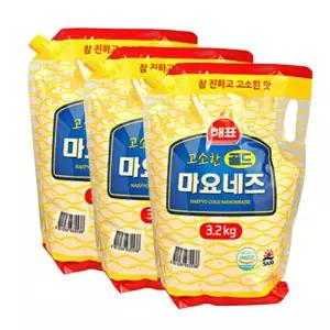 해표 고소한 골드 마요네즈 3.2kg X 3개
