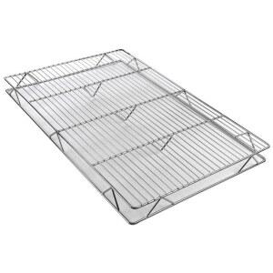 식힘망 베이킹 그릴 트레이 스팀오븐 다층 스크린 철제 가정용 33x33x3CM 망 꽂이
