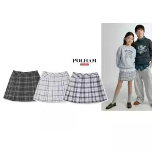 여아 체크 플리츠 스커트 PKG2RR2010 1828535