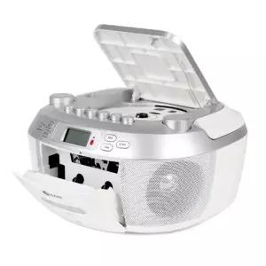 ( )아남 휴대용 카세트 CD 플레이어 블루투스 라디오 FM 녹음기 교육용 소형