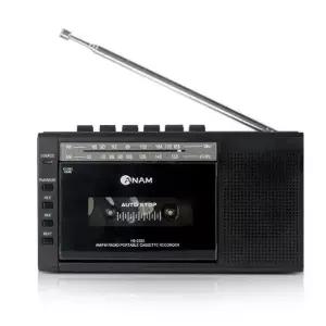 ( )A37 블랙 휴대용 카세트 녹음기 플레이어 라디오 멀티플레이어 소형