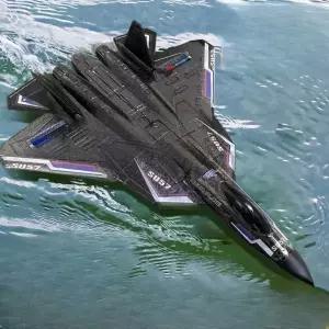 RC수륙양용 모형 비행기 미니 무선 원격 전투기 조종