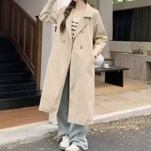 트렌치코트 롱코트 간절기 가을코트 데일리룩 (WFK1QID)