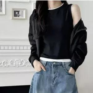 민소매 레이어드 기본 이너 티셔츠 스판