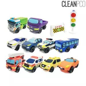 말랑 소프트 리얼카 자동차 12종 세트 장난감 완구 어린이 놀이용 모형 학습용 교육용 미니