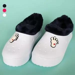 겨울 실내화 만능화 EVA 털실내화 가정용