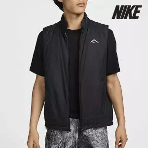 [나이키][세일] 나이키 러닝 조끼 /c9- FZ0002-010 / 남성 트레일 프리마로프트 써마 핏 러닝 베스트