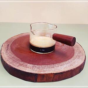 [2개구성] 커피 에스프레소 샷 글라스 우드 잔 75ml 양방향 FAWC0DD76