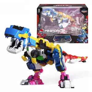 미니특공대 슈퍼공룡파워 슈퍼티라킹 장난감 합체 변신