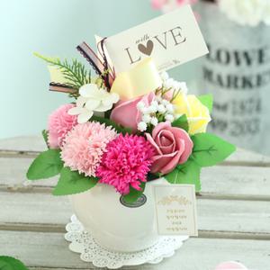 어버이날 비누꽃 스승의날 부모님 화분 플라워 카네이션 선물