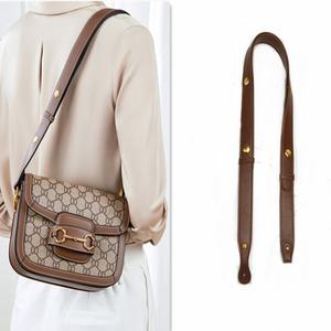 (블랙추가) 구찌 가방끈 호환 대체 홀스빗 가죽 가방 스트랩 1955 미니백 길이 조절 리폼