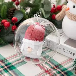 플라워트리 크리스마스 장식 인형 사슴산타 벌룬볼 15cm 트리