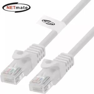 넷메이트 CAT.5E UTP 랜 케이블 25m (화이트) NM-TC525 기가비트 인터넷 랜선 RJ-45