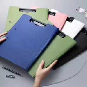 A3/A4 호환형 양방향 더블 클립보드 파일꽂이 문서정리 결재서류판 도면보관함 서류수납