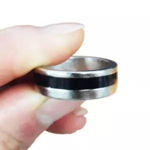 PK링 자석반지 실버(검정 빨강 노랑 파랑)마술반지 DAf5+6CzL