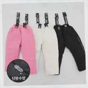 아동 멜빵 패딩바지 방수 겨울 스키복 버클조절 눈놀이 두꺼운 보온 야외활동