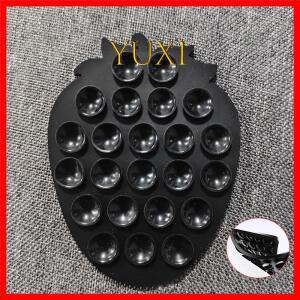 딸기 모양 흡착식 휴대폰 거치대, 폰 스탠드, 범용 고정 패드, 차량용 네비게이션 브래킷